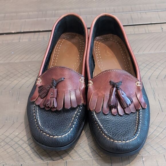 GH Bass & Co Weejuns Leather Penny Loafers Shoes Sz 9 D - Picture 3 of 10